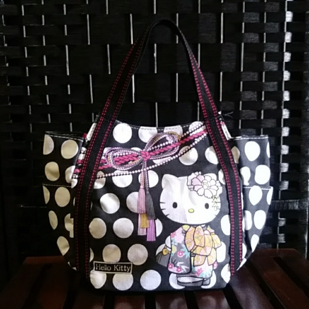Hello Kitty Amonnlisa Japan Sanrio Tote Bag